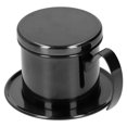 thumbnail image 4 of Coffee Maker Pot, Stainless Steel Vietnamese Coffee Filter Maker Infuser Single Cup Coffee Drip Brewer For Coffee Milk Tea Shop, 4 of 7