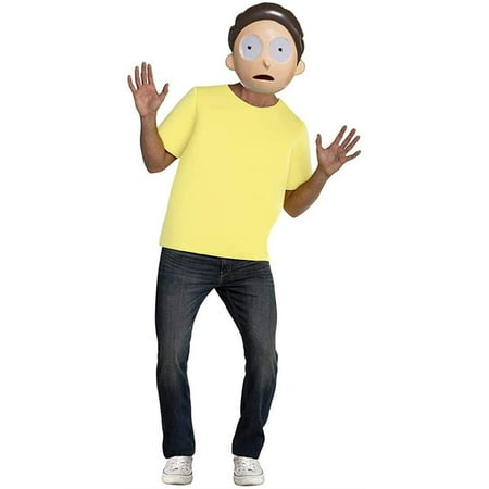 Rick and Morty: Morty Mens size M Licensed Costume Adult Swim Cartoon