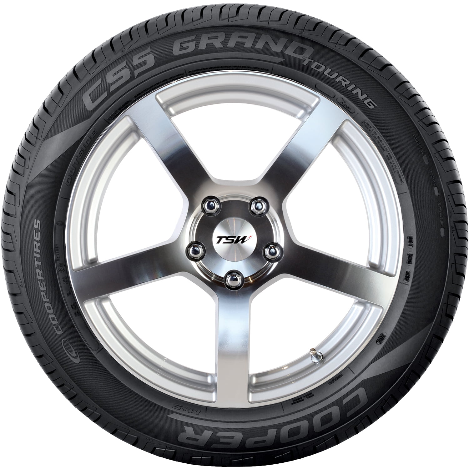 Cooper CS5 Grand Touring 215/60R16 95T All-Season Passenger Tire