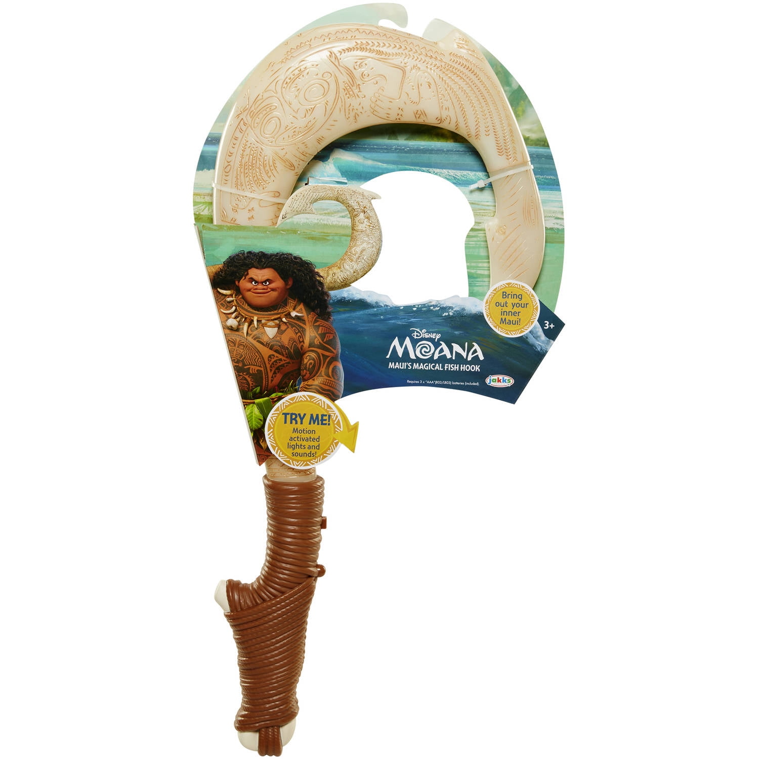 Moana Disney Princess Magical Maui Fish Hook Anytime Costume Accessory 