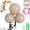 Beige, variant on Reusable Balloon Garland Arch Kit, Inflatable Balloon Arch, Reusable Balloon Arch Inflatable, 3 PCS Linked PVC Balloon Garland, Easy Setup Party Decoration for Birthday Wedding (Gold Brown, 3 Balls)