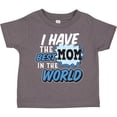 thumbnail image 3 of Inktastic I Have the Best Mom in the World with Speech Bubble Boys Toddler T-Shirt, 3 of 5
