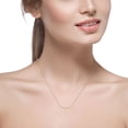 thumbnail image 5 of 14K Gold and Diamond Fringe Chime Necklace, 5 of 6