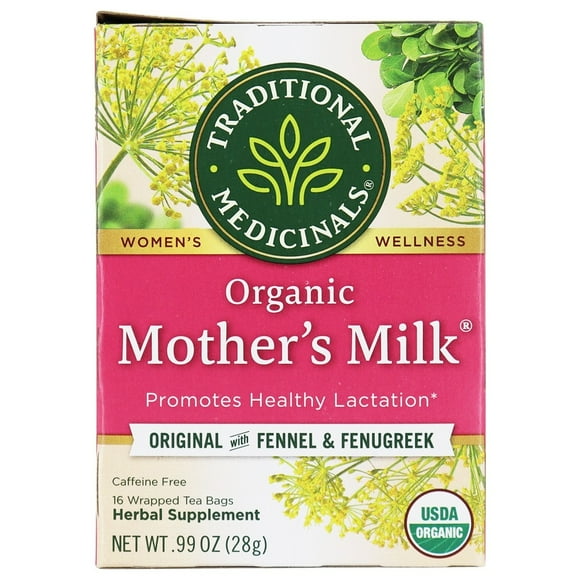 Traditional Medicinals - Organic Mother's Milk Herbal Tea - 16 Tea Bags