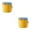 Yellow*2, variant on 5L Portable Ice Cube Storage Bin, Clear Ice Bucket for Freezer with Lid for Outdoor Camping, Refrigerator Ice Cube Trays Storage Bin for Party