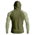 thumbnail image 7 of Bbyeadc Fishing Shirt for Men Sun Protection Shirt with Mask Long Sleeve Breathable Rash Guard for Swimming Sailing Boating,Mint Green (XXXXL), 7 of 7