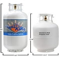 thumbnail image 6 of Flame King 30 lb. Propane Tank with Type 1 Overfill Protection Device Valve (Ships Empty), 6 of 7