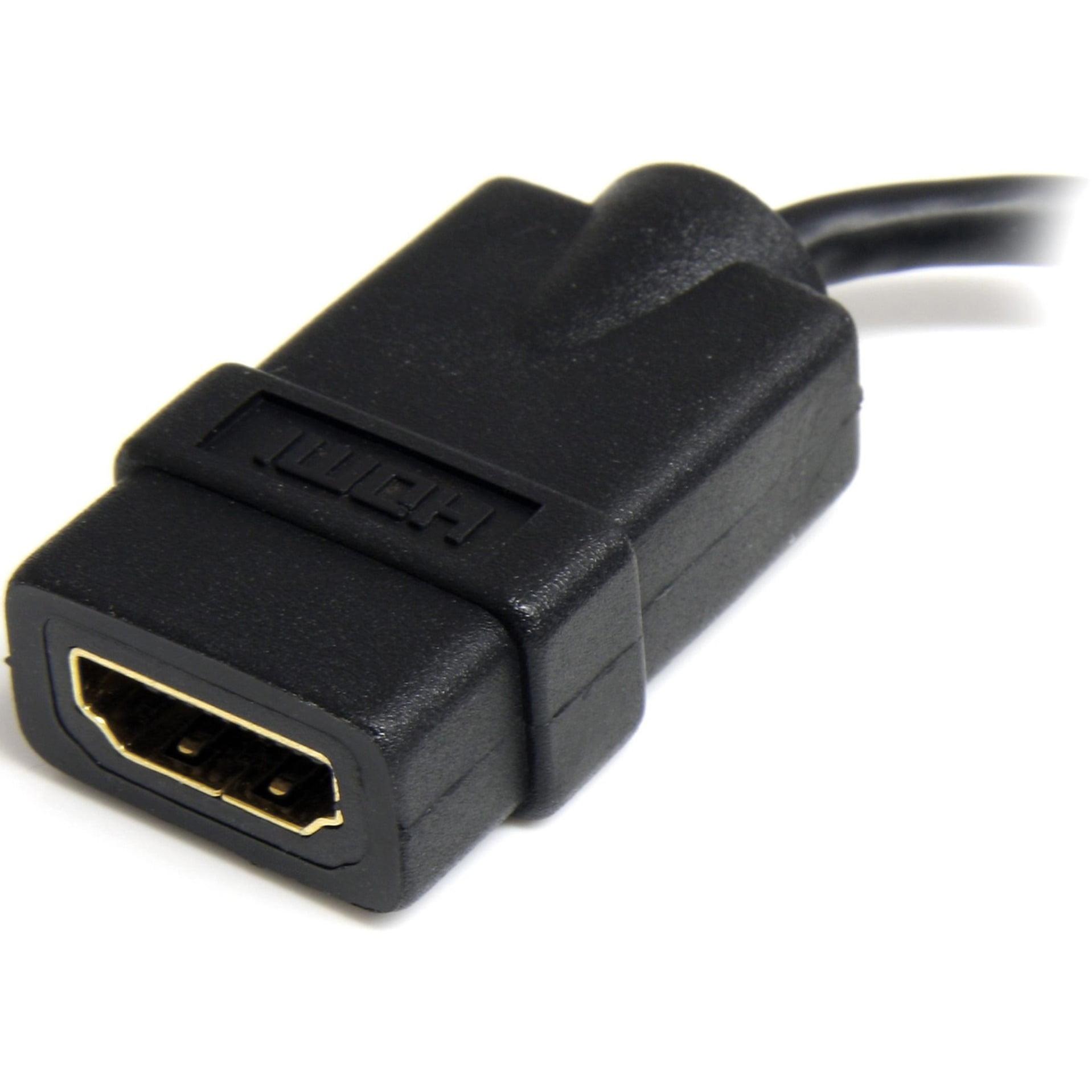 StarTech.com HDADFM5IN No 5in High Speed HDMI Adapter Cable with Ethernet to HDMI Micro - F/M