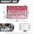 thumbnail image 7 of Whosucclay Heart Note Pattern with Multiple Pockets Protector, Anti-Wear With 4 Storage Pockets Golf Cart Seat Cover for Club Car Yamaha EZGO, 52.36"x 32.28", 7 of 7