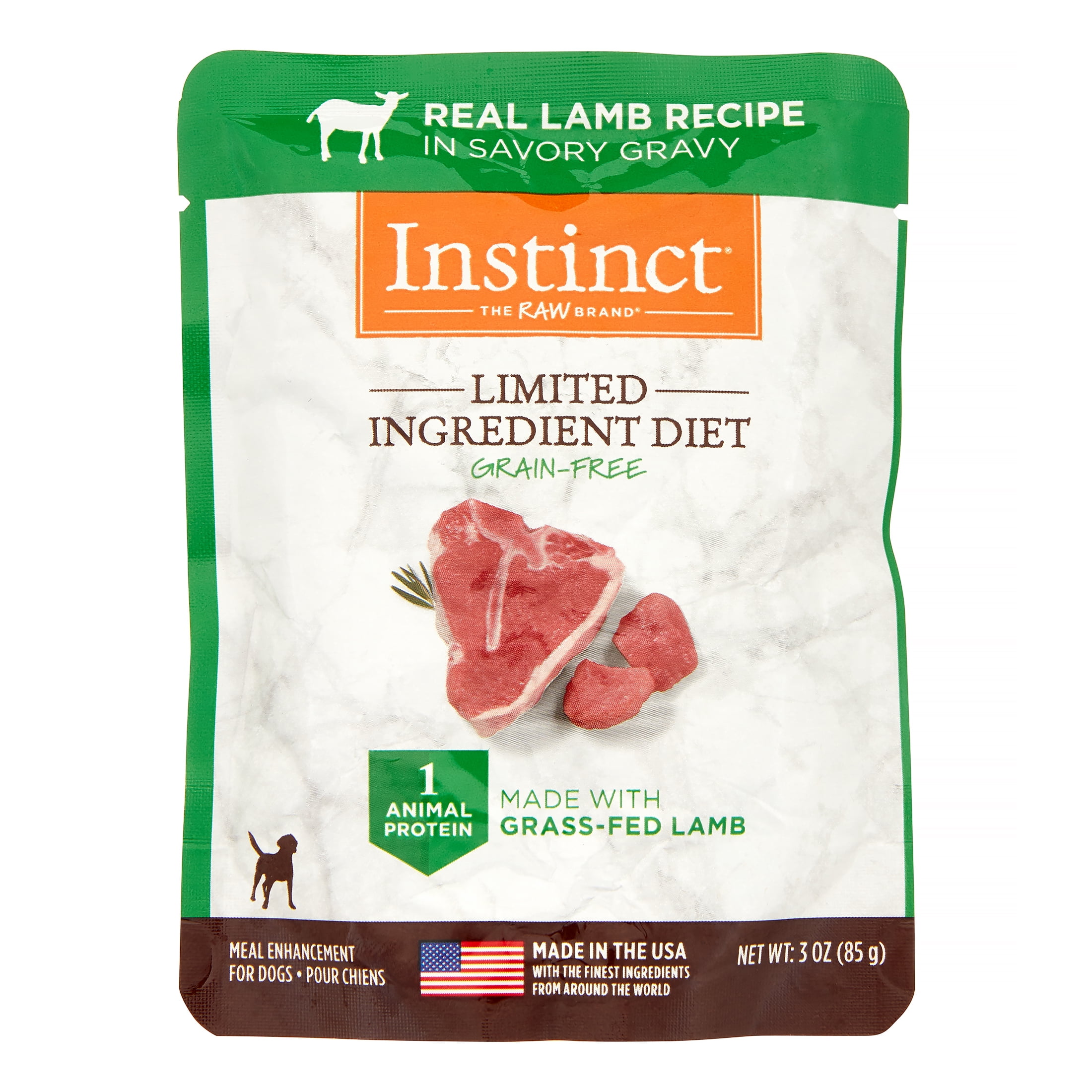 Instinct Limited Ingredient Diet GrainFree Real Lamb Recipe Natural