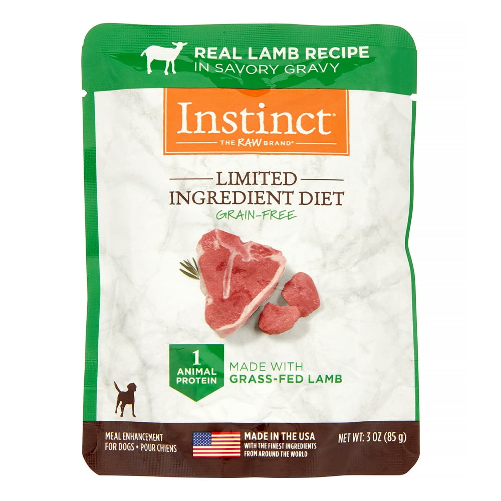 Instinct Limited Ingredient Diet GrainFree Real Lamb Recipe Natural
