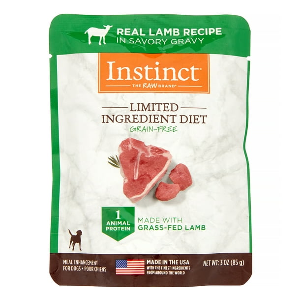 Instinct Limited Ingredient Diet GrainFree Real Lamb Recipe Natural