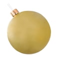 thumbnail image 1 of Bola de Navidad Inflable 8 Colores PVC Blow Up Sin Luz (65cm) dorado, 1 of 8