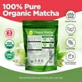 thumbnail image 4 of uVernal Organic Matcha Green Tea Powder - 100% Pure Matcha for Smoothies Latte and Baking Easy to Mix - 4oz, 4 of 5