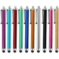 thumbnail image 1 of Stylet [10 Pack] Universel Capacitif Écran Tactile pour Tablettes, iPad Mini, iPad Pro, iPad Air, Téléphone Intelligent, Samsung Galaxy - Plusieurs Couleurs, 1 of 5