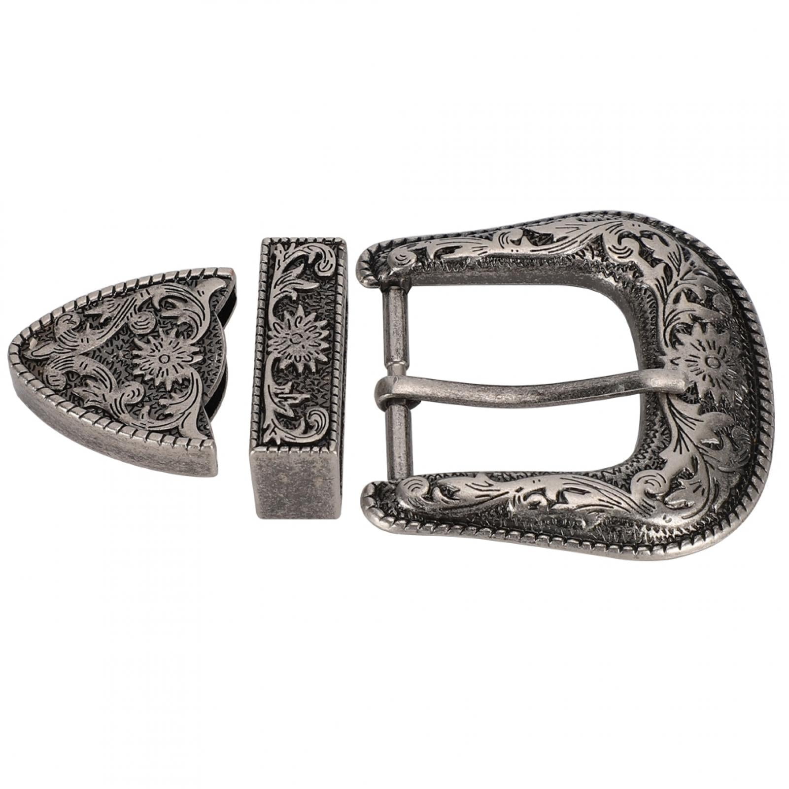 Domqga Easy to Operate Leather Belt Buckle