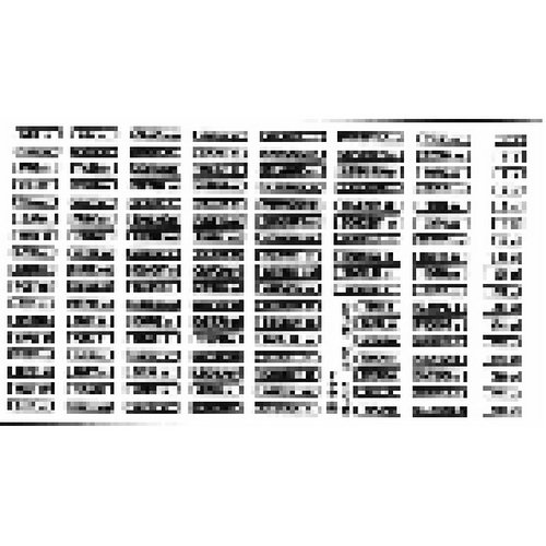 Blair Line 109 HO Scale Street Signs