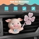 thumbnail image 2 of Cute Car Air Vent Clips,Charm Car Inter decorations Air Freshener Clip Scents Diffuser,funny Car Decor Accessories(Pink Pig), 2 of 4