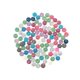 thumbnail image 1 of 100 unids Resina Flatback Cabochons adornos ronda DIY encantos para caja del teléfono pinzas para el cabello artesanía haciendo, 1 of 5