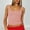 Pink, variant on Elvqul Tank Tops for Women Vacation Shirts Summer Pullover Sleeveless Solid Color Plus Size Lace Ladies Tops Round Neck