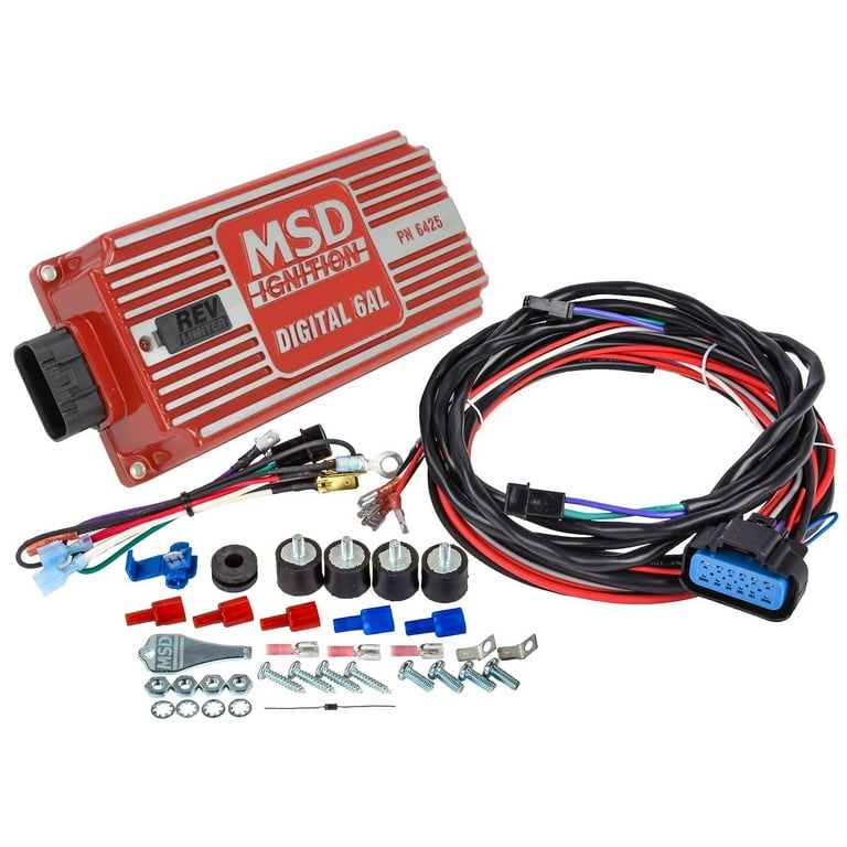 MSD Ignition 6425 Digital 6AL Ignition Control - Walmart.com
