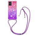 thumbnail image 1 of Funda para Motorola MOTO G 5G 2024 Brillantina Líquida Divertida Reluciente y con Cristales en Movimiento Cuerpo Cruzado con Cordón Ajustable, 1 of 5