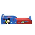thumbnail image 4 of Disney Mickey Mouse Plastic Sleep and Play Toddler Bed by Delta Children, 4 of 11