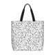 thumbnail image 1 of Easygdp Black White Music Bolsa Tote para Mujer, Bolso de Hombro para Trabajo, Playa, Viajes, Compras y Supermercado, 1 of 7