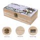 thumbnail image 3 of Badtz-Maru Caja Organizadora de Madera Rústica - Caja Decorativa Multifuncional para Escritorio, Hogar, Oficina, Joyas y Manualidades, 3 of 6