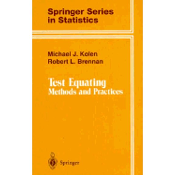 Pre-Owned Test Equating (Hardcover) 0387944869 9780387944869