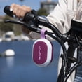 thumbnail image 4 of JLab Pop Party Portable Bluetooth Speaker, 5W, 8 Hour Playtime, RGB Lighting, Splashproof, Mulberry, 4 of 11