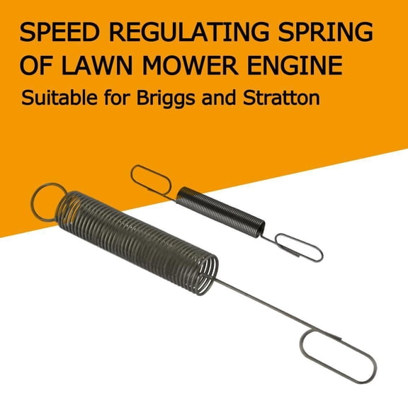 NOVELAR Small Engine Governor Spring Kit, 2-Pack with Two Sizes, Ensures Stable RPM and Performance, for Lawn Mower and Power Equipment Maintenance