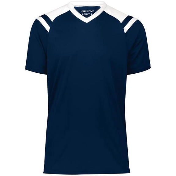 High Five 322970.301.M Adult Sheffield Jersey, Navy & White - Medium