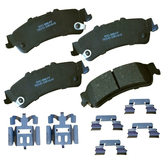 Disc Brake Pad Set Fits select: 1999-2006 CHEVROLET SILVERADO, 1999-2004 GMC NEW SIERRA