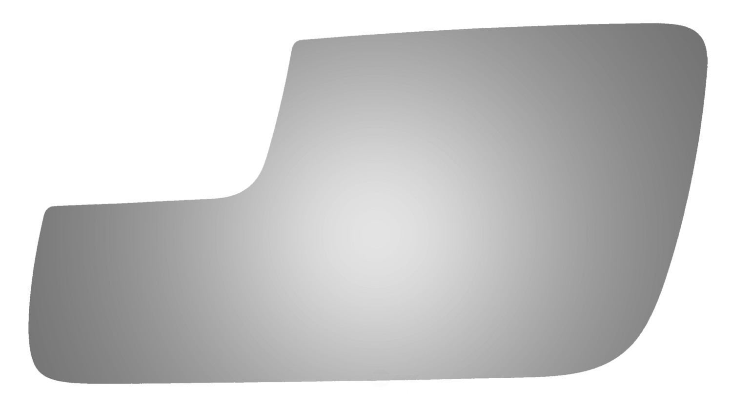 Burco Side View Mirror Replacement Glass - Clear Glass - 4508
