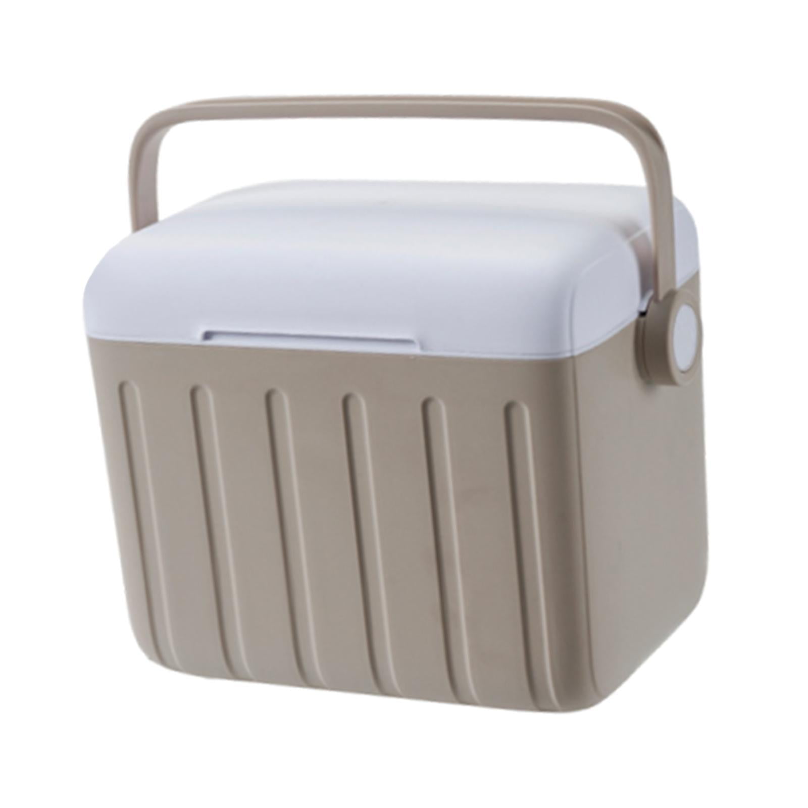 Dualoai Hot/Cold Retention Ice Chest Box Storage Container for Outdoor Cream Coffee