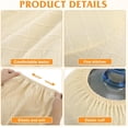 thumbnail image 5 of Artrylin Water Dispenser Barrel Dust Cover Elastic Fabric Water Dispenser Cooler Cover Reusable Water Dispenser Bucket Decoration Cover Protector (Beige), 5 of 5