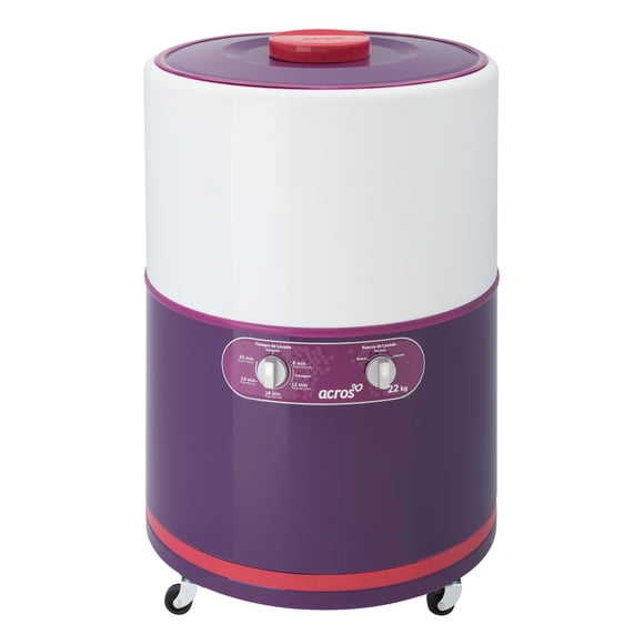 Lavadora Una Tina 22 kg Morado Acros ALF2253EM