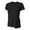 Black, variant on Women's Casual Fit Short Sleeve Rash Guard Swim Shirt with UV Protection
