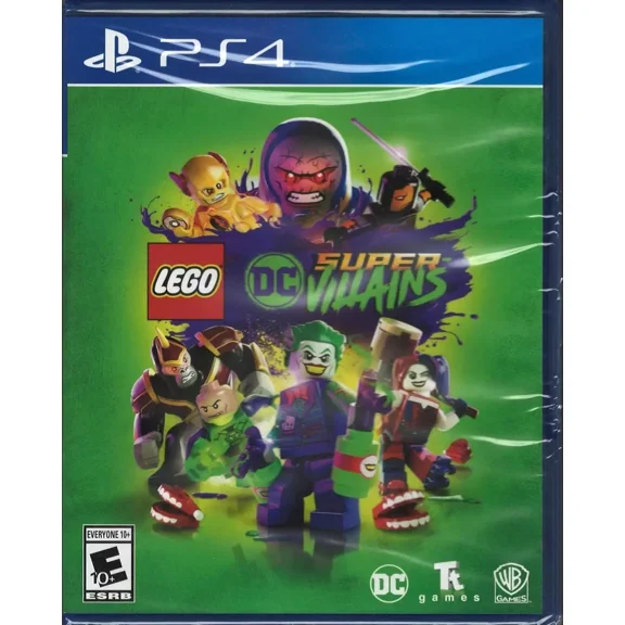 DC Super-Villains ( PS4 ) Free Shipping