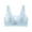 Blue, variant on Bras for Women Push up Supportive No Underwire Loungewear Smoothing Comfy Adjust Strap Keyhole Front Bralette Bras(Medium,Beige)