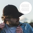 thumbnail image 2 of HEMOTON White Fashionable Plastic Hat with Extended Brim for Sun Protection and Stylish Look 20 Pieces, 2 of 6