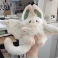 thumbnail image 3 of 1pcs Flying Bat Rabbit Plush Toy, White Bat Rabbit, Stuffed Animal Soft Toy, Endearing Plushie, Plush Dolls as Birthday Gifts Plush Figure Toys, 3 of 7