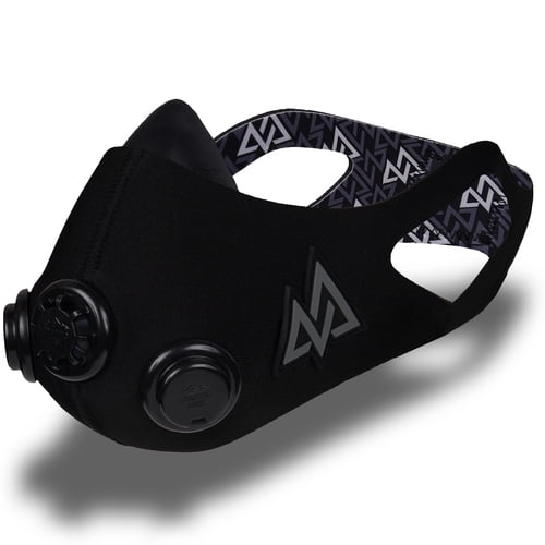 TRAINING MASK 2.0 BLACKOUT LARGE by Training Mask