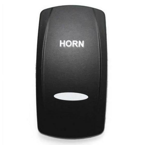 Boat Rocker Switch Cover | Horn Actuator Black White