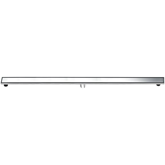 ALFI brand 59" Polished Stainless Steel Linear Shower Drain with Solid Cover