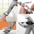 thumbnail image 6 of Libiyi Ergonomic Angled Head Nail Clipper for Seniors with Large Comfort Grip Easy Toenail Cutting Tool, 6 of 7