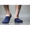 thumbnail image 2 of Sierra Socks Men's 3 Pack Performance Comb Cotton Invisible No Show Socks (Sock Size 10-13, Navy), 2 of 2