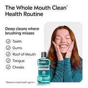 Listerine Cool Mint Intense Antiseptic Mouthwash, Bad Breath & Plaque Oral Care, 500 mL