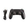 thumbnail image 2 of Mando con cable y joystick para consola de juegos PS4, de fabricación fina, sensible y rápido, color negro, 2 of 5